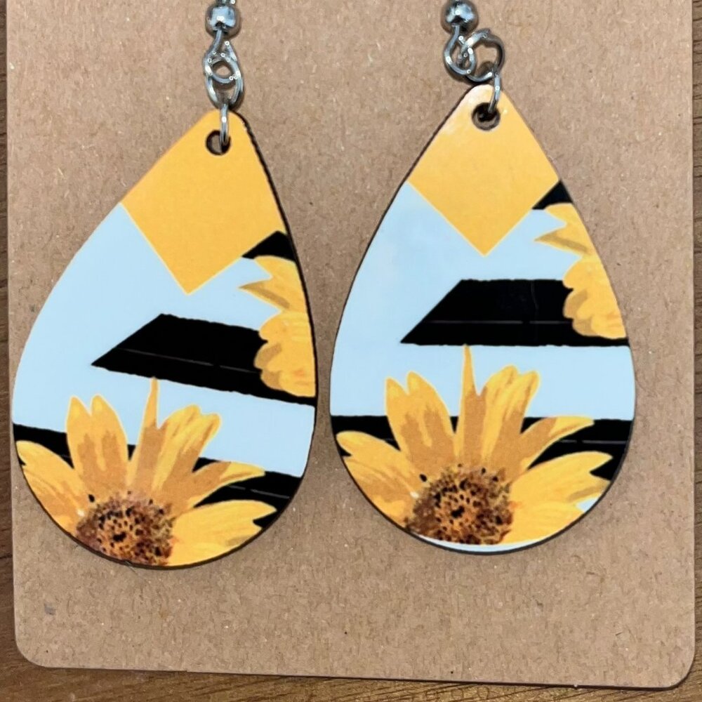 Sunflower Earrings